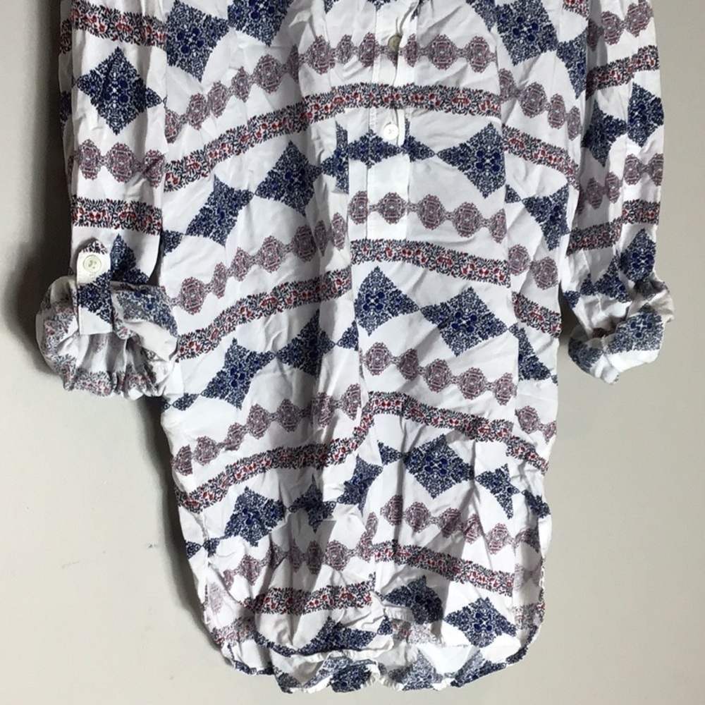 Loft > Patterned Blouse Small - Picture 2 of 10